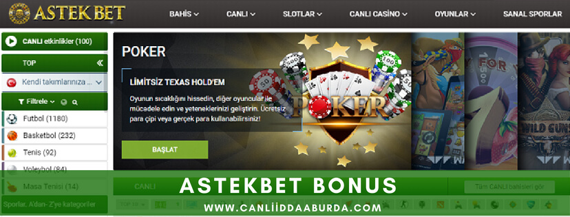 Astekbet bonus