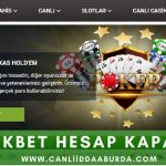 Astekbet hesap kapatma