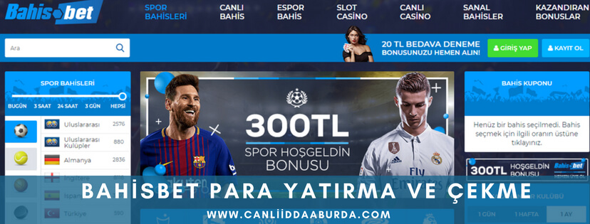 Bahisbet para yatırma