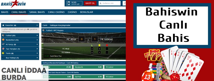 Bahiswin Canlı Bahis