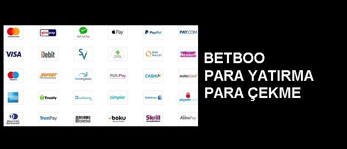 betboo para yatırma ve çekme