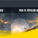 Trbet Hoşgeldin Bonusu 750 TL