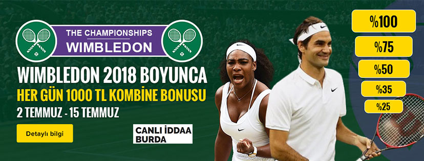 Trbet Wimbledon Kombine Bonusu