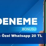 bahisbet whatsapp bonusu